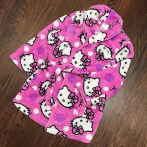 Girls 6/ 6X Hello Kitty robe